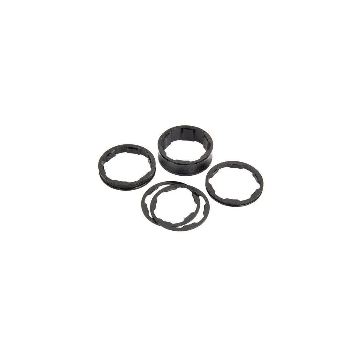 Box Two Stem Spacer Kit Black